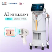 Tynnu Gwallt Laser Deuod 808 Peiriant Dirglo Gwallt Platinwm Iâ wedi'i Ddewis